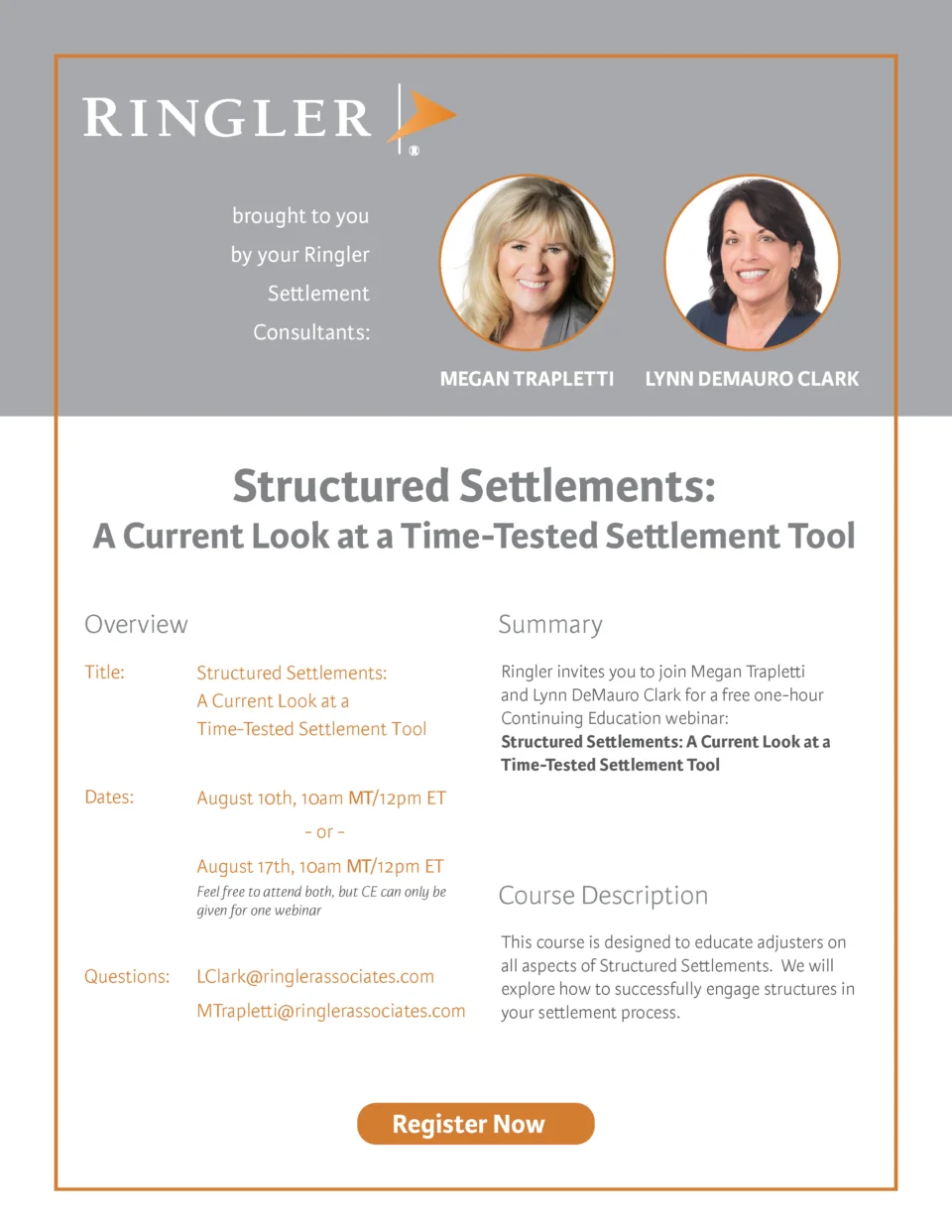  Tructured Settlements Webinar Registration